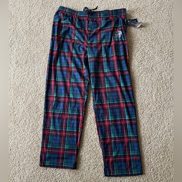Nautica Men's Multicolor Plaid Joggers